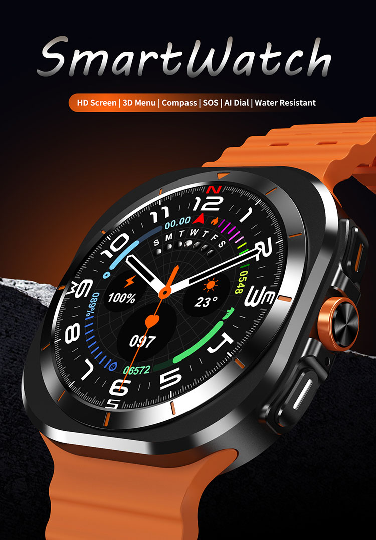 W7 Smartwatch, W7 Ultra Smart Watch, Ultra Smartwatch, NFC Smart Watch, W7 Ultra Watch, W7ultra Watch,Voice Assistant Smartwatch, 3D Menu Smartwatch